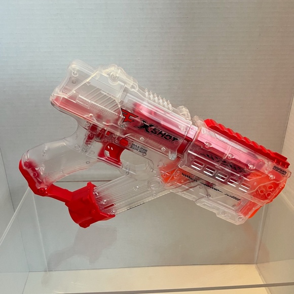 X-Shot Faze Clan Respawn Clear/Red/Orange Blaster By Zuru. No Ammunition - Picture 1 of 3